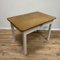 Vintage Table with 2 Chairs in Cream White with Cork, 1950s 11