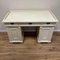 Vintage Desk in Painted White 2