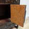 Large Apothecary Cabinet in Dark Stained Elm 12