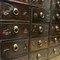 Large Apothecary Cabinet in Dark Stained Elm 4