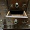 Large Apothecary Cabinet in Dark Stained Elm, Image 6