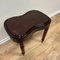 English Kidney Shaped Stool in Mahogany, Set of 2 4