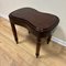 English Kidney Shaped Stool in Mahogany, Set of 2 3