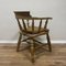 19th Century Captains Chairs in Beech, Set of 4, Image 7