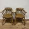 19th Century Captains Chairs in Beech, Set of 4, Image 10