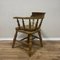 19th Century Captains Chairs in Beech, Set of 4, Image 5