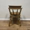 19th Century Captains Chairs in Beech, Set of 4, Image 6