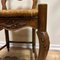 19th Century Walnut Chairs with Straw Weave, France, Set of 4, Image 6