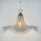 Lámpara colgante de cristal de Murano, Italia, años 70, Imagen 2