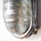 Lampada da parete in alluminio pressofuso e vetro lavorato, anni '50, Immagine 7