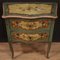 Petite Commode Style Vénitien, 20ème Siècle Laquée et Peinte, 1950s 9