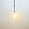 Mid-Century Amber Bubble Glass Ceiling Light by Helena Tynell for Limburg, 1960s, Image 7