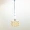 Mid-Century Amber Bubble Glass Ceiling Light by Helena Tynell for Limburg, 1960s 4