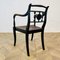 English Regency Ebonised Bergere Side Chair, 1890s 6