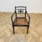 English Regency Ebonised Bergere Side Chair, 1890s 8