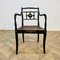 English Regency Ebonised Bergere Side Chair, 1890s 2