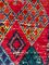 Roter marokkanischer Berber Teppich aus Boucherouite, 1980er 10