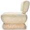 Ostrich Fluff Lounge Chair in Cream Boucle by Egg Designs, Image 7