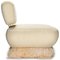 Ostrich Fluff Lounge Chair in Cream Boucle by Egg Designs 2