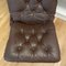 Brown Leather High Back Uno Folding Lounge Chair by Ekornes, 1970s, Image 7