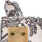 Poltrona Tiger in velluto con gambe in ottone fuso di Egg Designs, Immagine 13