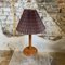 Pine Table Lamp with Tartan Pattern Lampshade from Ikea, 1980s, Image 5