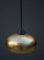 Italian Modern Pendant in Gold & Glass, 2004 4