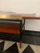 Tavolino da caffè in ottone e legno, anni '50, Immagine 11