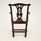 Georgian Chippendale Armchair, 1760s, Image 5