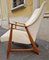 Fauteuils Scandinaves en Tissu Beige et Bois, 1950s, Set de 2 4