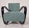 H 269 Lounge Chair and Table Spider by Jindřich Halabala for Up Zavody, 1940s, Set of 2 9