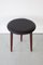 Mid-Century Danish Round Tripod Footstool, 1960s 2