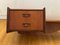 Floating Entryway Shelf with Two Drawers, 1960s 6