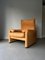 Maralunga Chair in Cognac Leather by Vico Magistretti for Cassina, 1990s, Image 1