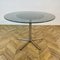 Vintage Glass Circular Dining Table and Armchairs by Marcel Breuer, 1970s, Set of 5 20