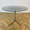 Vintage Glass Circular Dining Table and Armchairs by Marcel Breuer, 1970s, Set of 5, Image 20