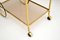 Vintage French Brass Drinks Trolley / Bar Cart, 1970s, Image 9