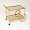 Vintage French Brass Drinks Trolley / Bar Cart, 1970s 3