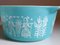 Plats Pyrex en Verre de Lait Opalin, 1960s, Set de 2 5