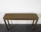 Table Console Vintage en Laiton et Verre, 1970s 4