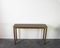 Vintage Console Table in Brass and Glass, 1970s, Image 7