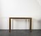 Vintage Console Table in Brass and Glass, 1970s 10