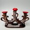 Ceramic Fat Lava Candleholder from Vallauris 1