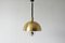 German Ceiling Lamp in Brass by Florian Schulz, 1970s 1
