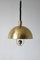 German Ceiling Lamp in Brass by Florian Schulz, 1970s 2