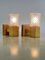 Vintage Wall Lamps in Pine and Glass, 1960s, Set of 2 10