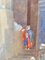 Vivace vicolo, fine XIX-inizio XX secolo, acquerello, con cornice, Immagine 9