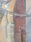 Vivace vicolo, fine XIX-inizio XX secolo, acquerello, con cornice, Immagine 13