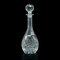 Tall Vintage English Cut Glass Port Decanter, 1960s 10