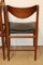 Italian Teak Dining Chairs by Gianfranco Frattini, 1960, Set of 4 5